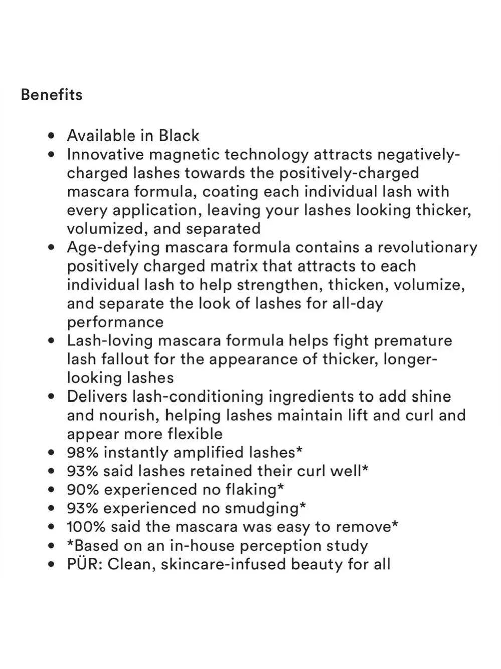 Fully Charged Mascara in Black - Mascara Powered by Magnetic Technology